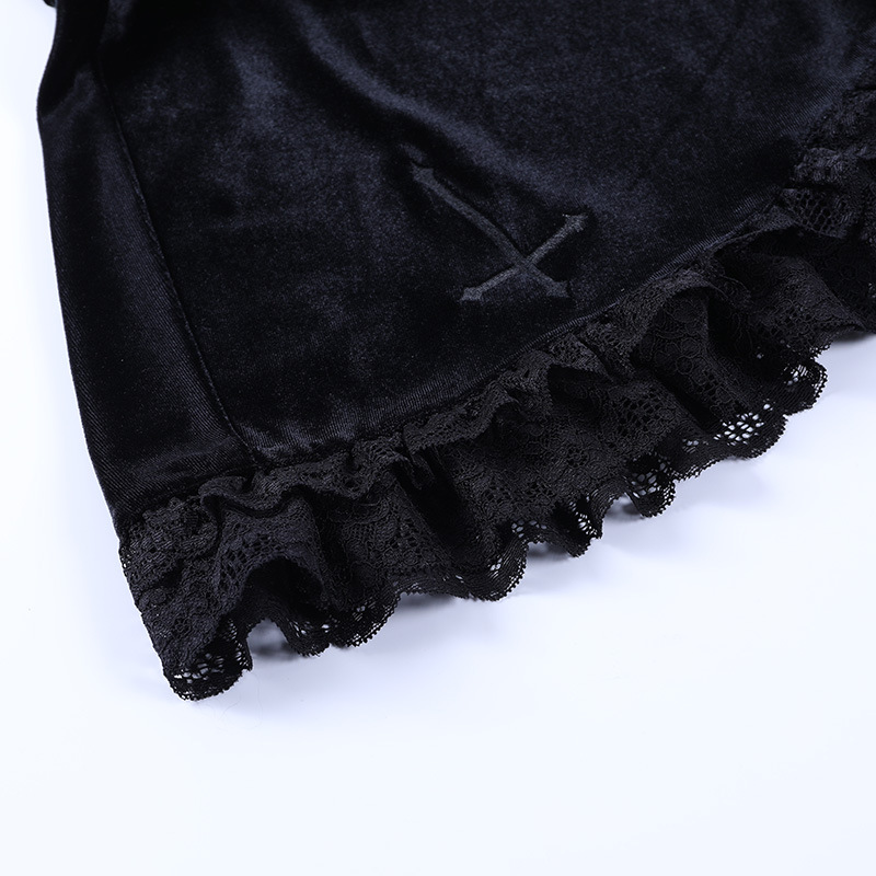Gothic Skirt with Crosses - 13