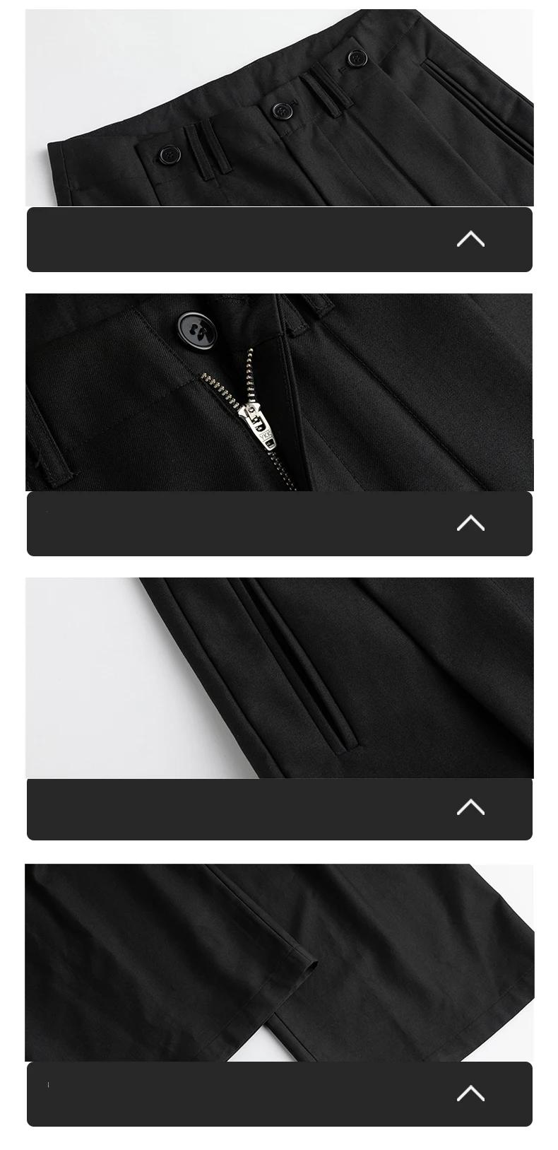 Dark Academia Wide-Leg Trousers - 2