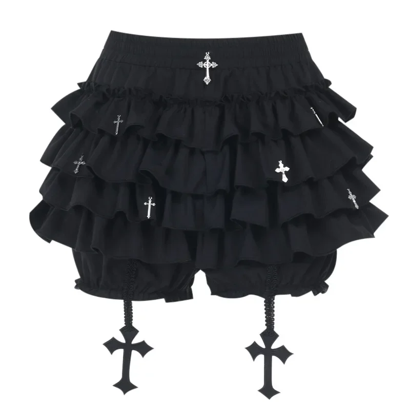 Gothic Lolita Ruffle Skirt - 18