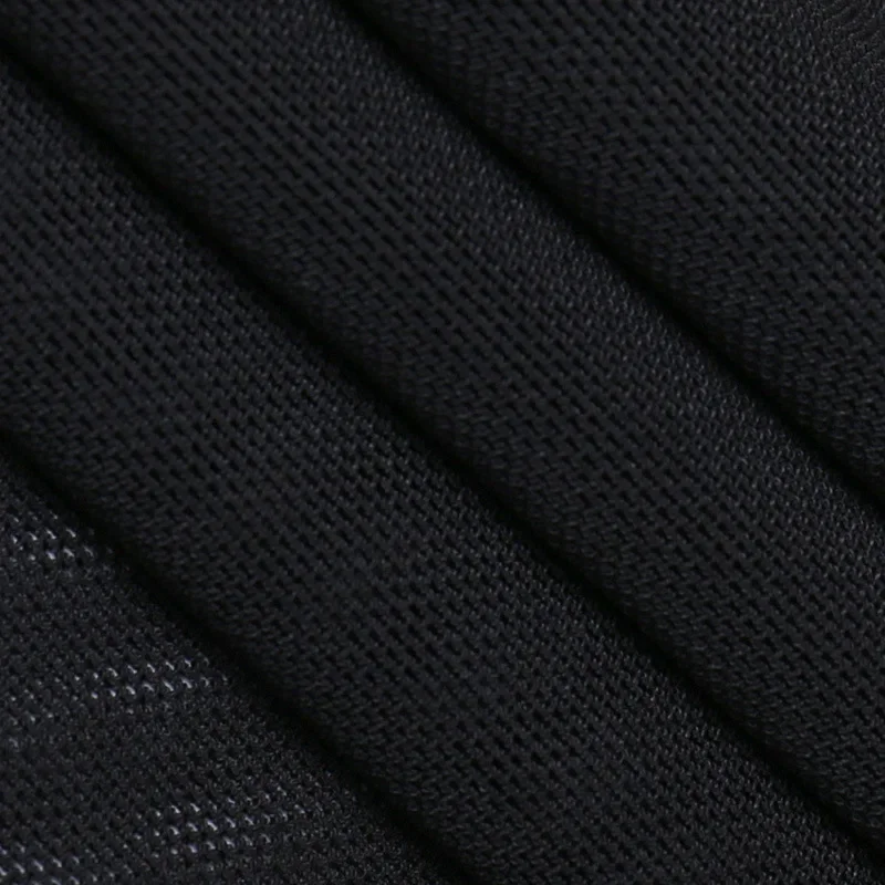 Punk Gothic Midi Black Mesh Skirt - 18