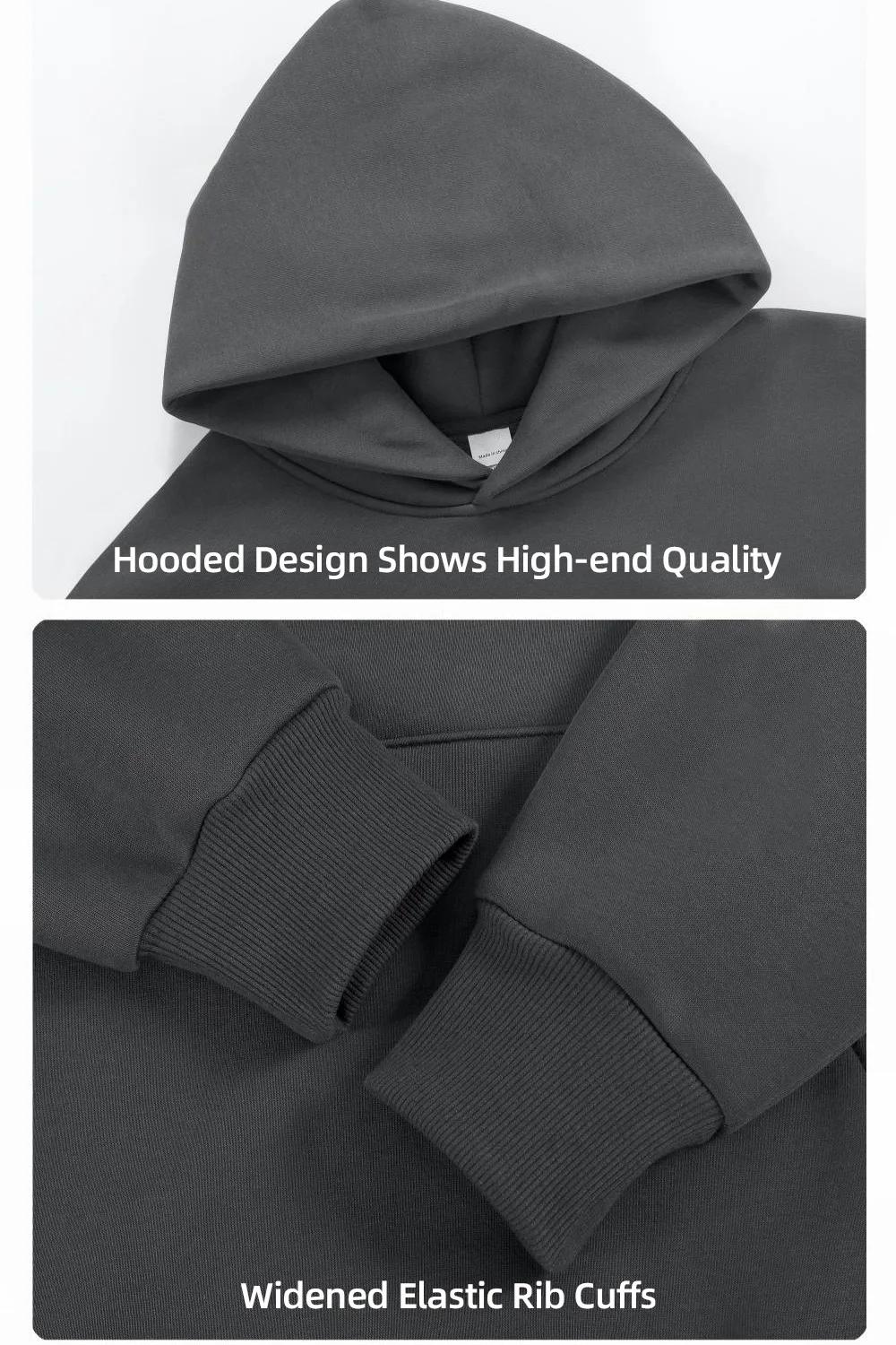 Minimalist Streetwear Oversized Hoodie - 3