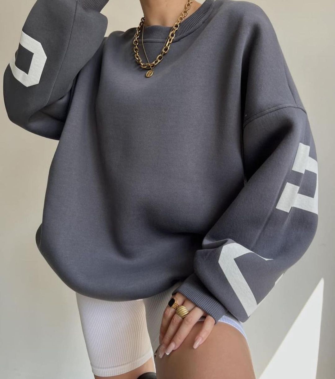Streetwear Athleisure Oversized Sweatshirt - 7