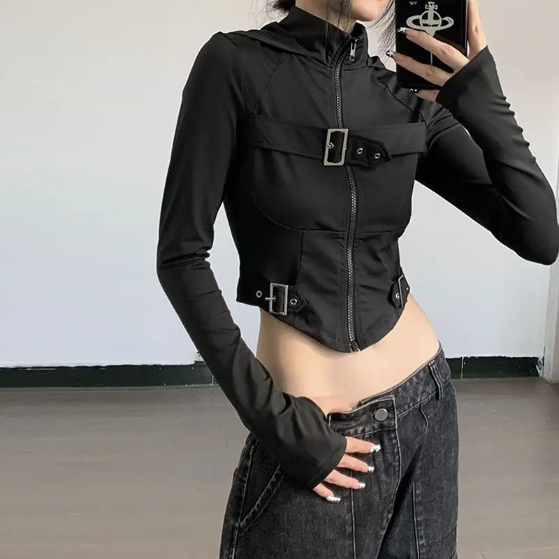 Techwear Cyberpunk Cropped Jacket - 6 Techwear Cyberpunk Cropped Jacket - 6
