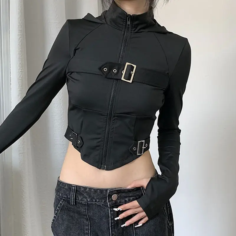 Techwear Cyberpunk Cropped Jacket - 4 Techwear Cyberpunk Cropped Jacket - 4