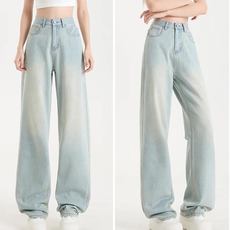 Y2K Streetwear Bedazzled Trousers - 9 Y2K Streetwear Bedazzled Trousers - 9