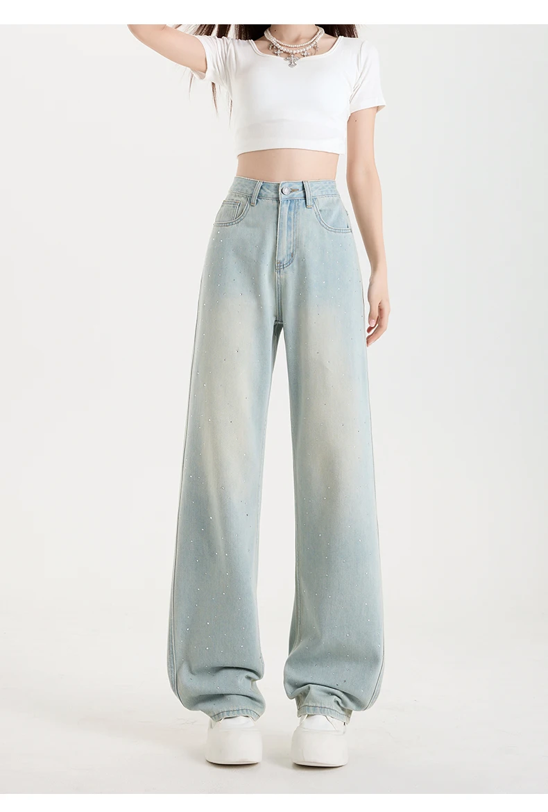 Y2K Streetwear Bedazzled Trousers - 7 Y2K Streetwear Bedazzled Trousers - 7