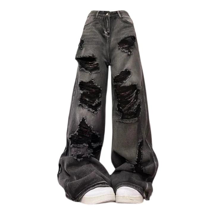Grunge & Punk Distressed Baggy Pants - 2 Grunge & Punk Distressed Baggy Pants - 2