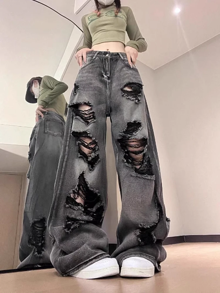 Grunge & Punk Distressed Baggy Pants - 6 Grunge & Punk Distressed Baggy Pants - 6