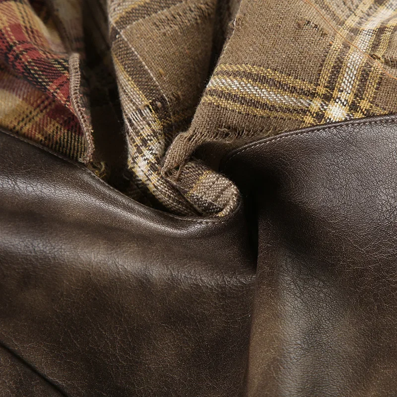 Grunge Punk Patchwork Skirt - 19