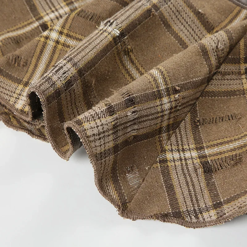 Grunge Punk Patchwork Skirt - 15