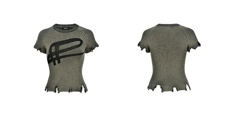 Military Grunge Distressed T-Shirt - 1 Military Grunge Distressed T-Shirt - 1