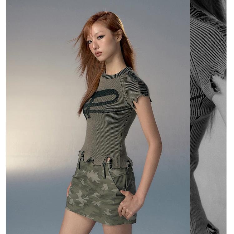 Military Grunge Distressed T-Shirt - 3 Military Grunge Distressed T-Shirt - 3