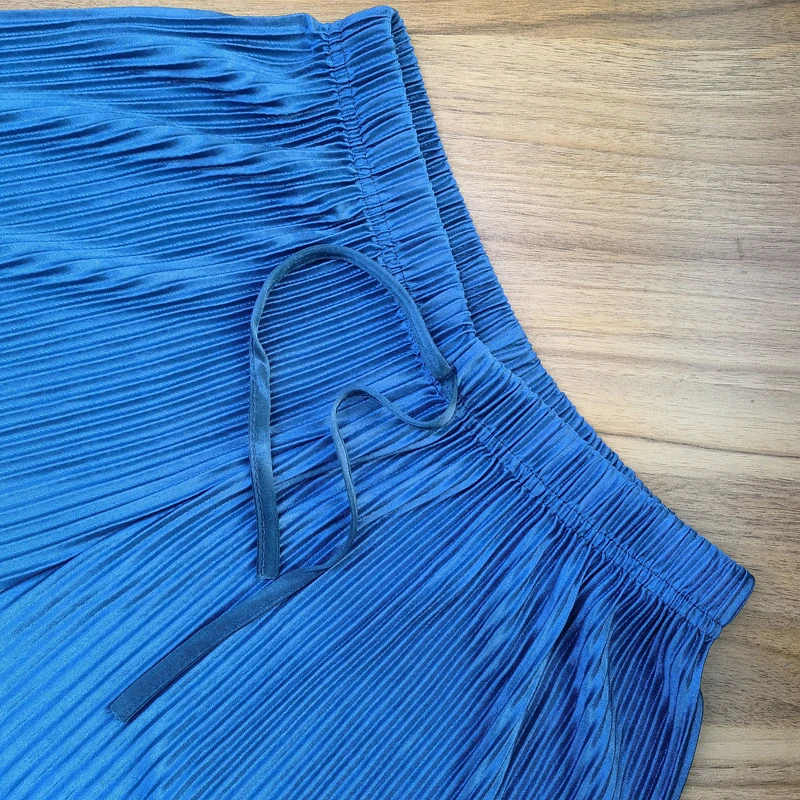 Cottagecore Pleated Wide-Leg Trousers - 1