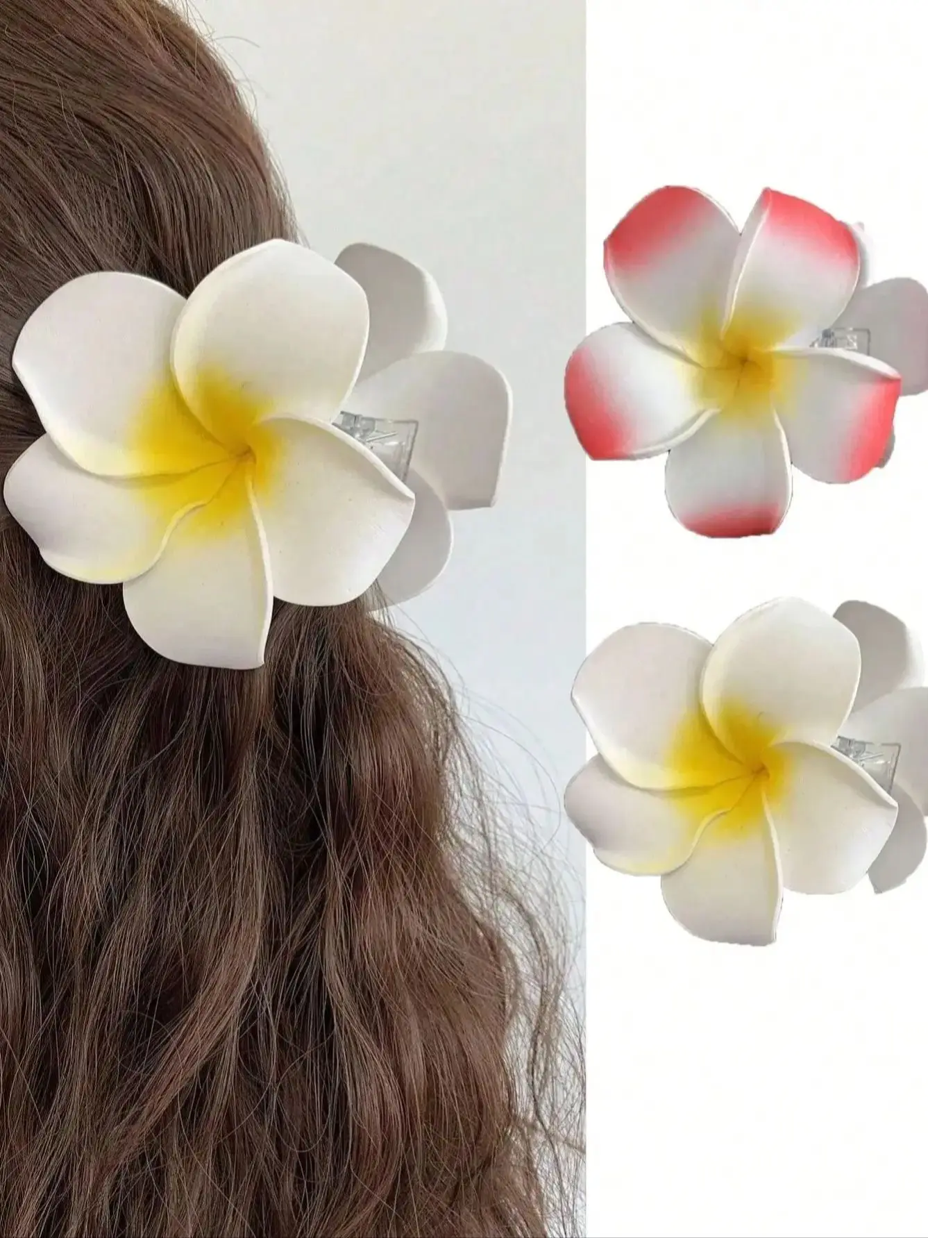 Kawaii Floral Hair Clips - 5