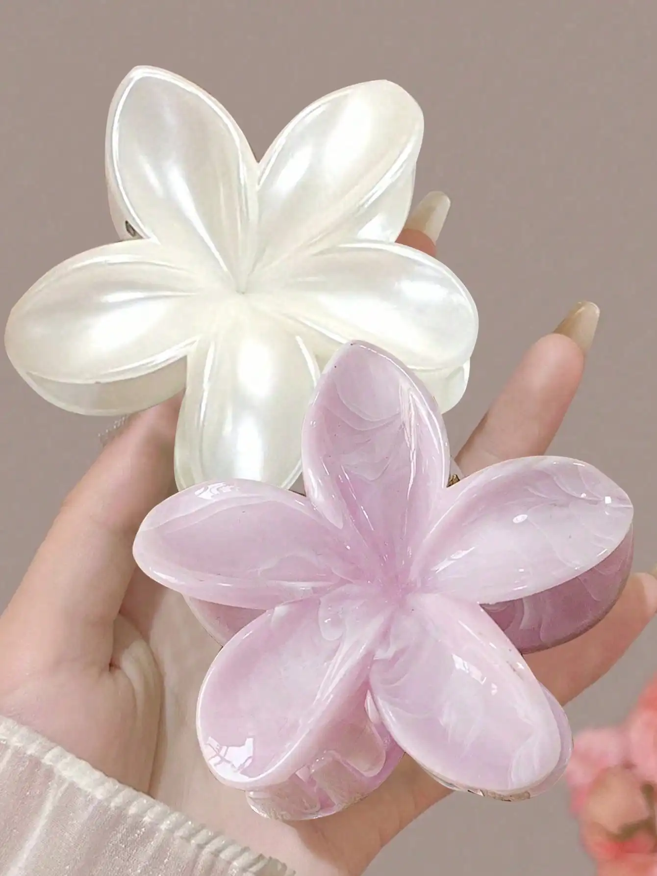 Kawaii Floral Hair Clips - 7