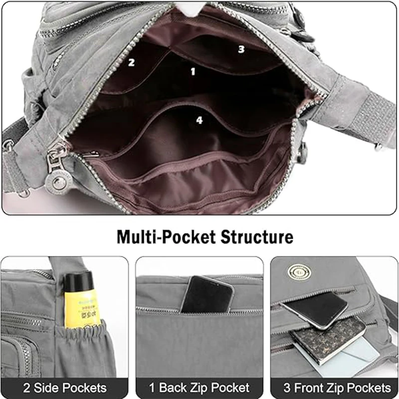 Techwear Functional Crossbody Bag