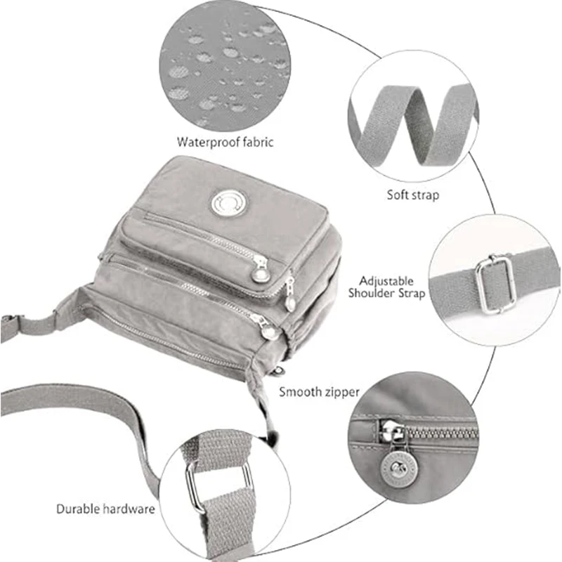 Techwear Functional Crossbody Bag