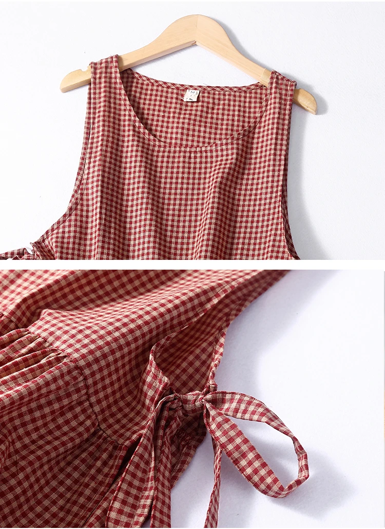 Cottagecore Gingham Tiered Dress - 6 Cottagecore Gingham Tiered Dress - 6