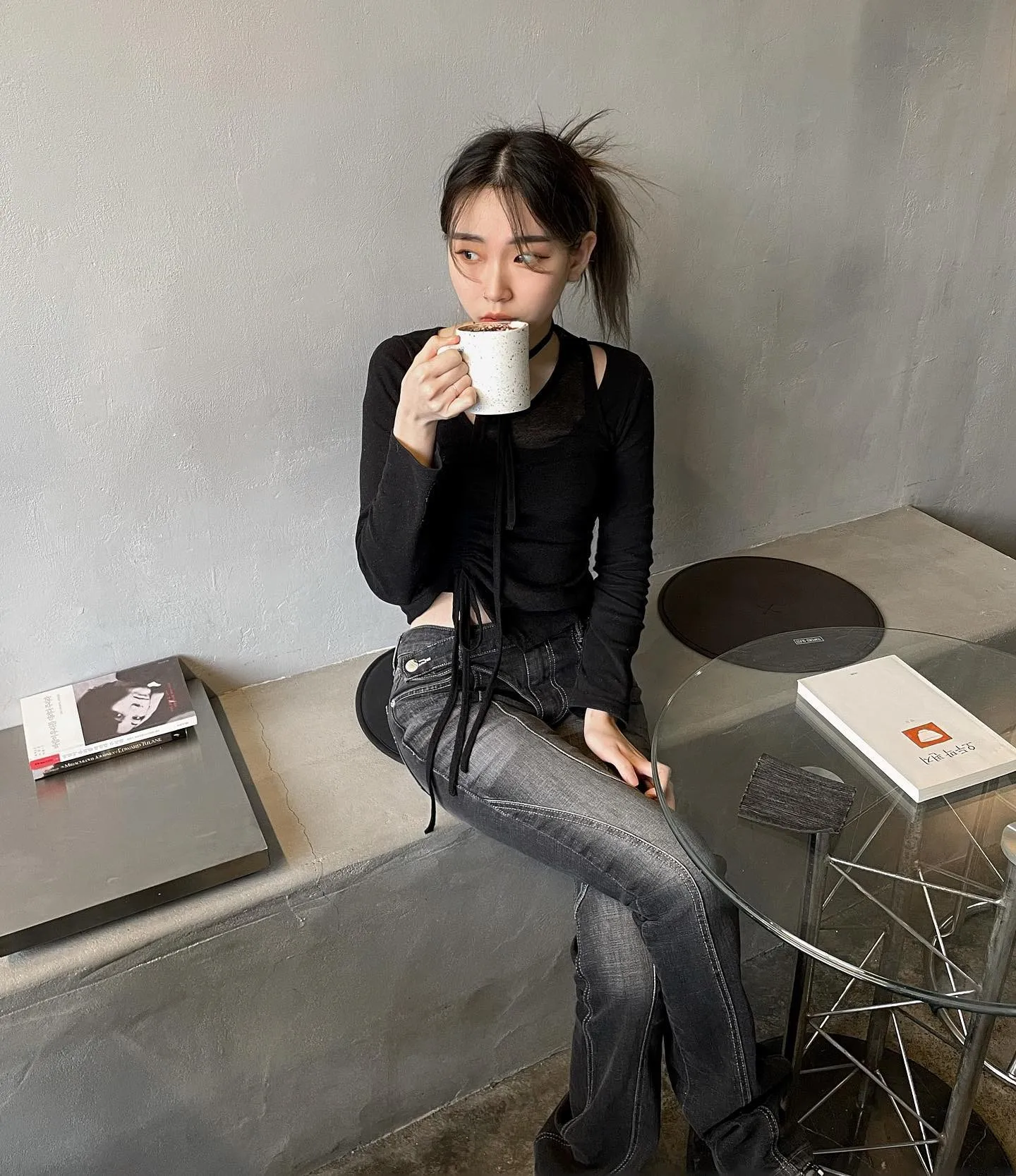 Cyberpunk Techwear Flared Utility Pants - 6