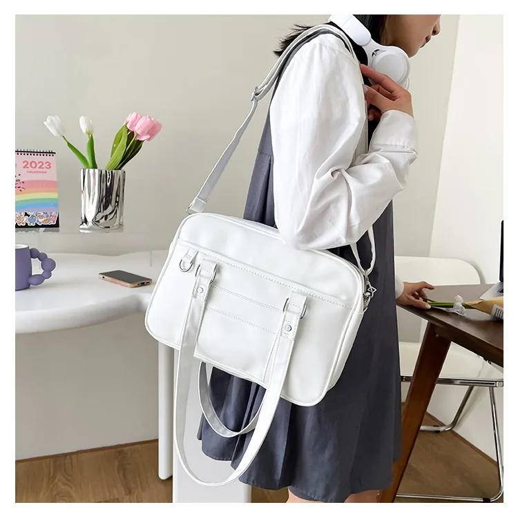 Preppy Style Shoulder Bag - 12