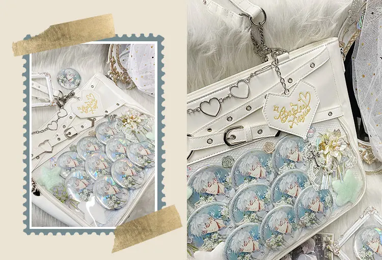 Y2k Gothic Aesthetic Underarm Bag - 11